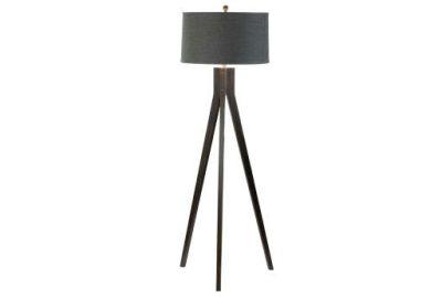 Floor Lamp- Ebony Tripod