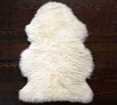 Sheepskin Rug 2x3 Ivory