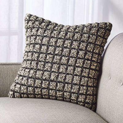 Dinard Black and White Pillow