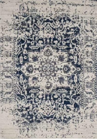 Katie Cream/Navy Indoor Area Rug
