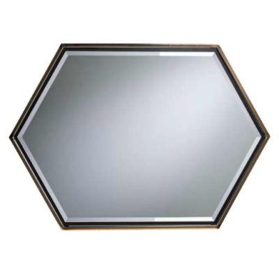 Contemporary Metal Frame Accent Wall Mirror