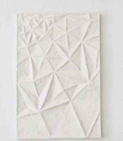 Papier-Mache Wall Art - Geo Panel