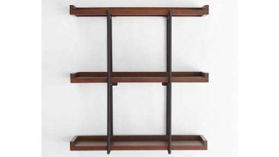 Beckett 36 3-Tier Wall Shelf Sable