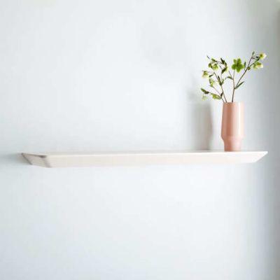 Slim Floating Shelf - White