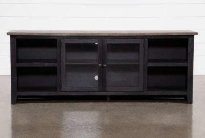Dixon Black 84 Inch TV Stand