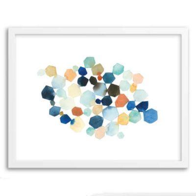 Minted for west elm - Hexagon Cluster