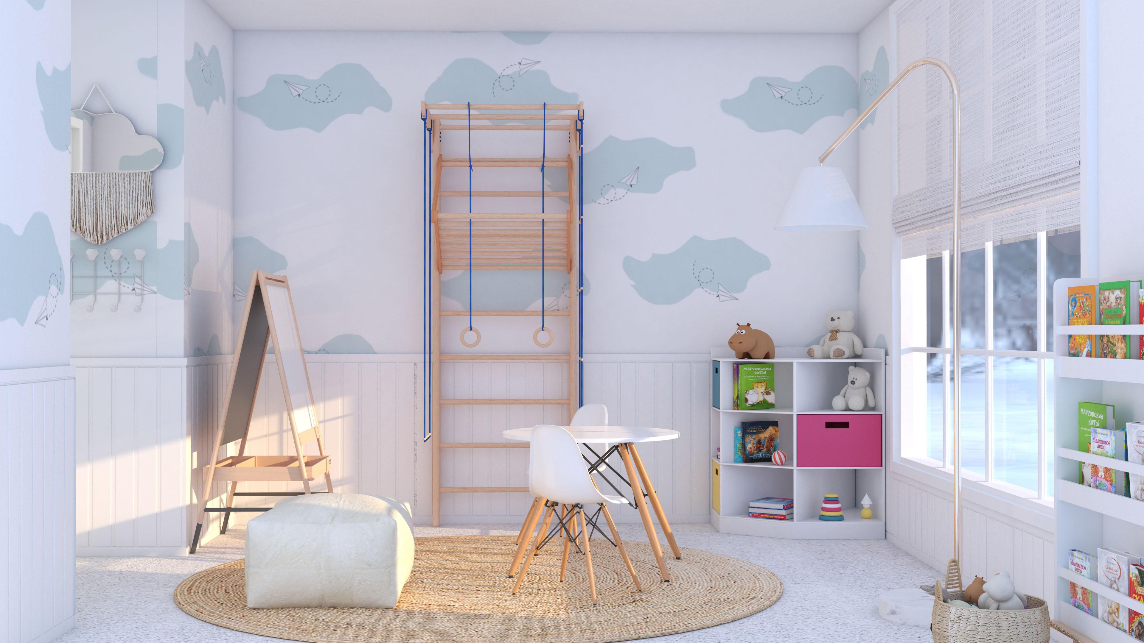 Natural Organic Kid's Room