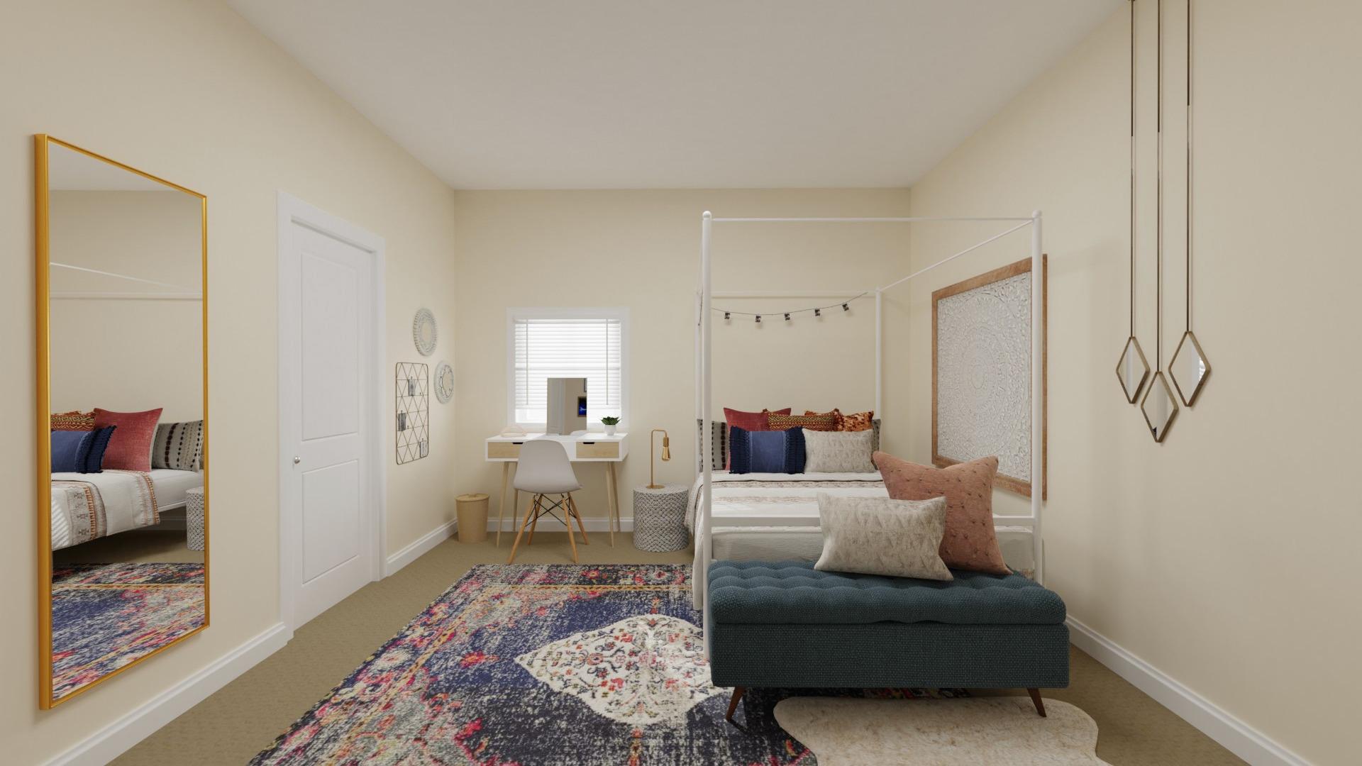 Mix and Match Art: Urban Eclectic Teen Bedroom