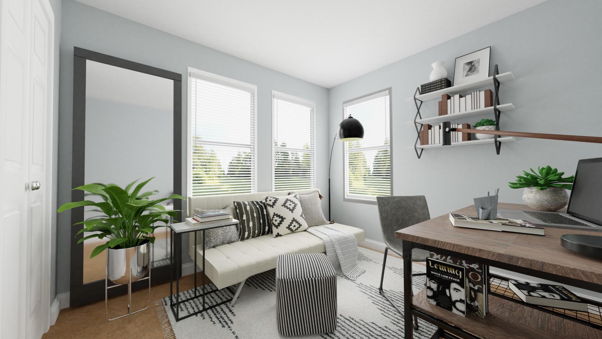 Multi Purpose Office: Modern Urban Home Office