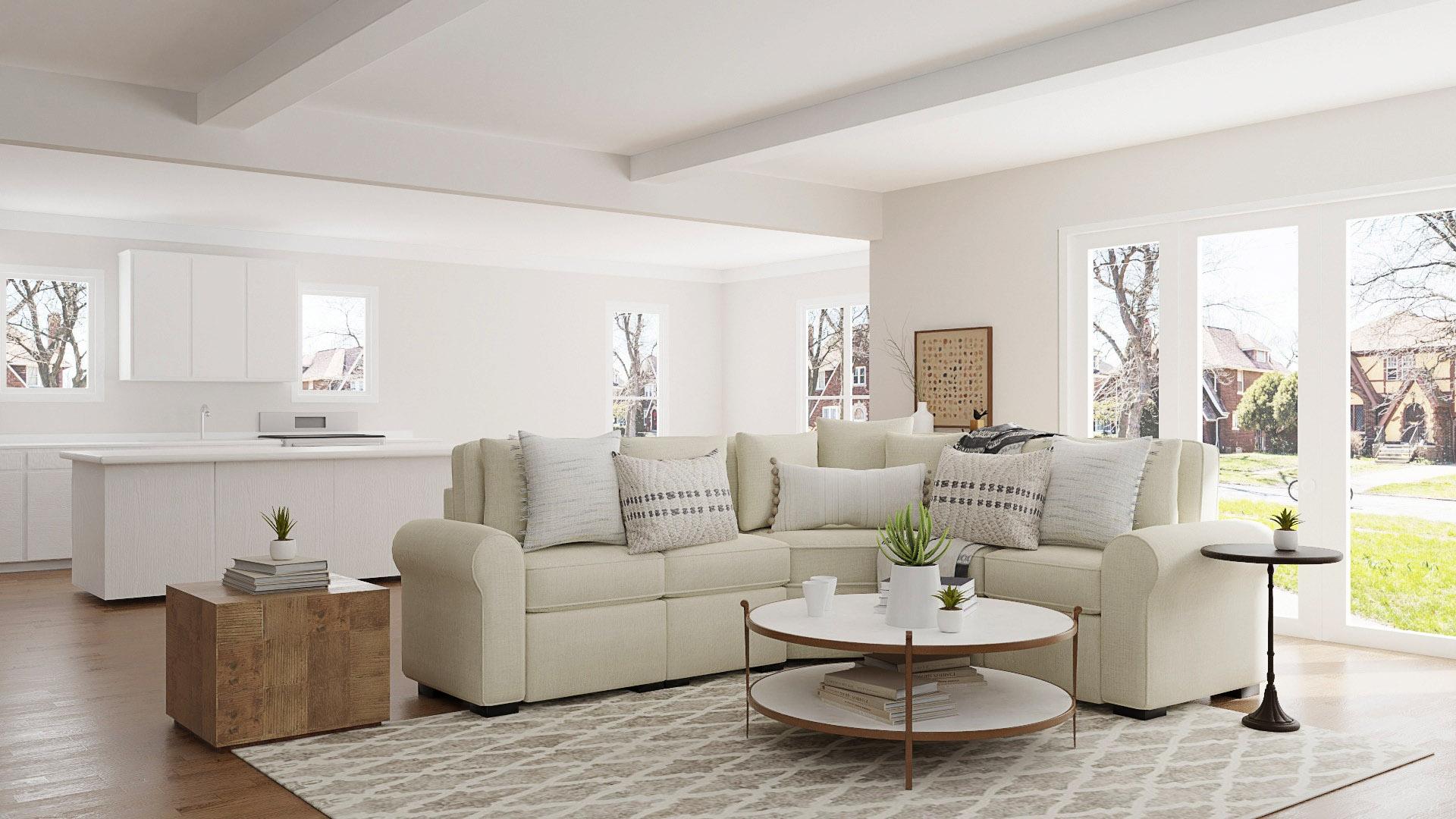 Conversational Seating: Traditional Living Room