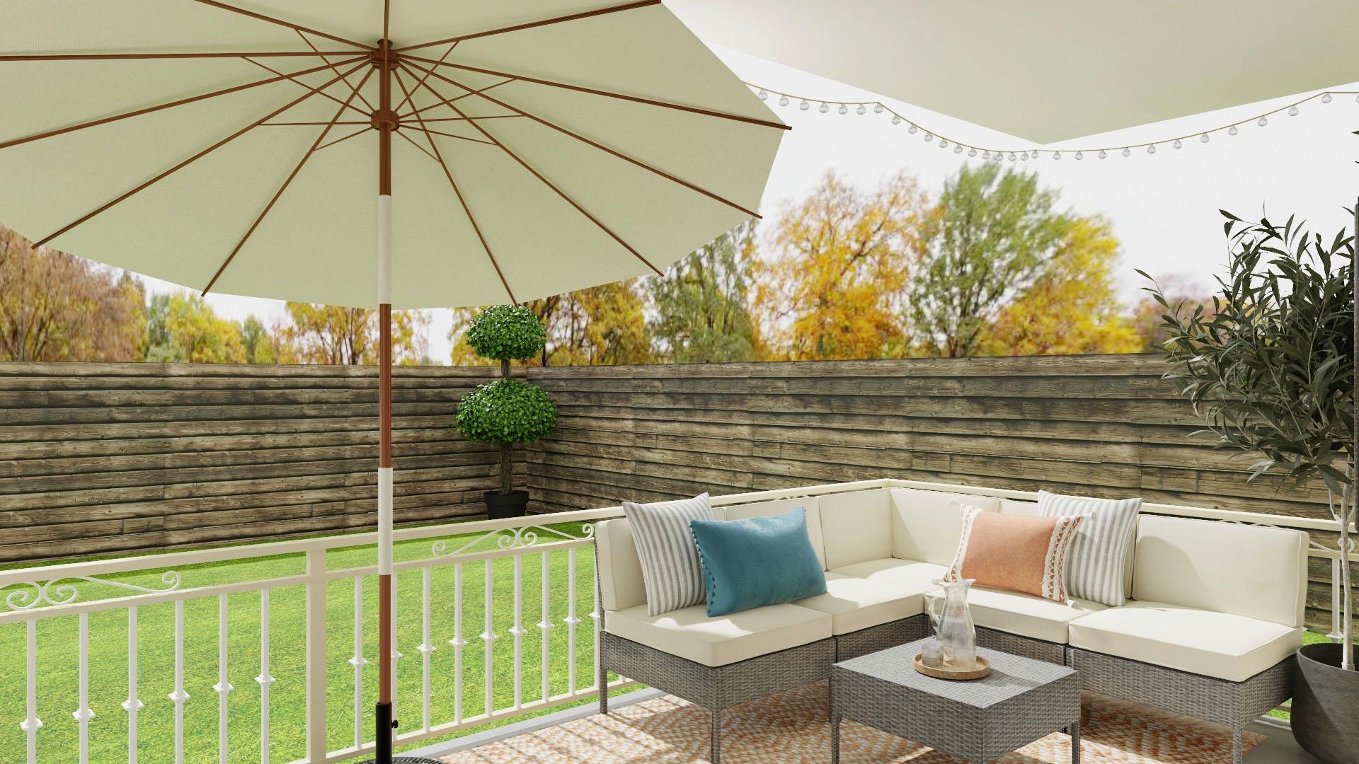 Summer Balcony: Contemporary Outdoor Space