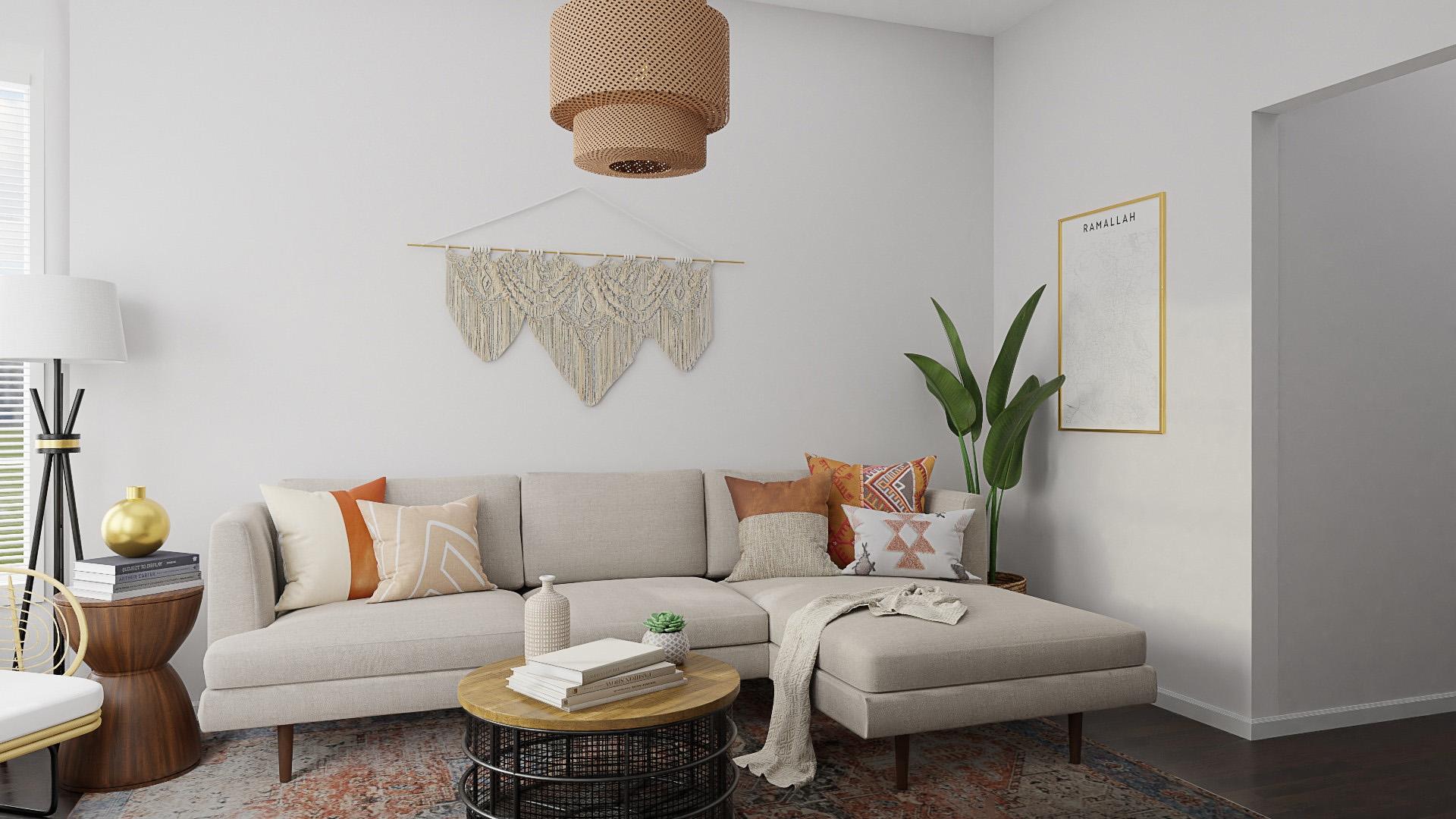 Rustic Boho Living Room with Southwestern Vibes