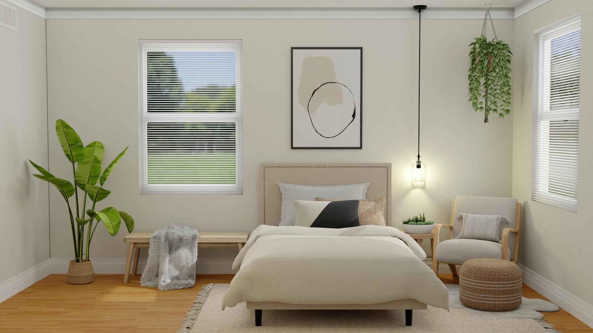 Blissfully Neutral Bedroom of Dreams