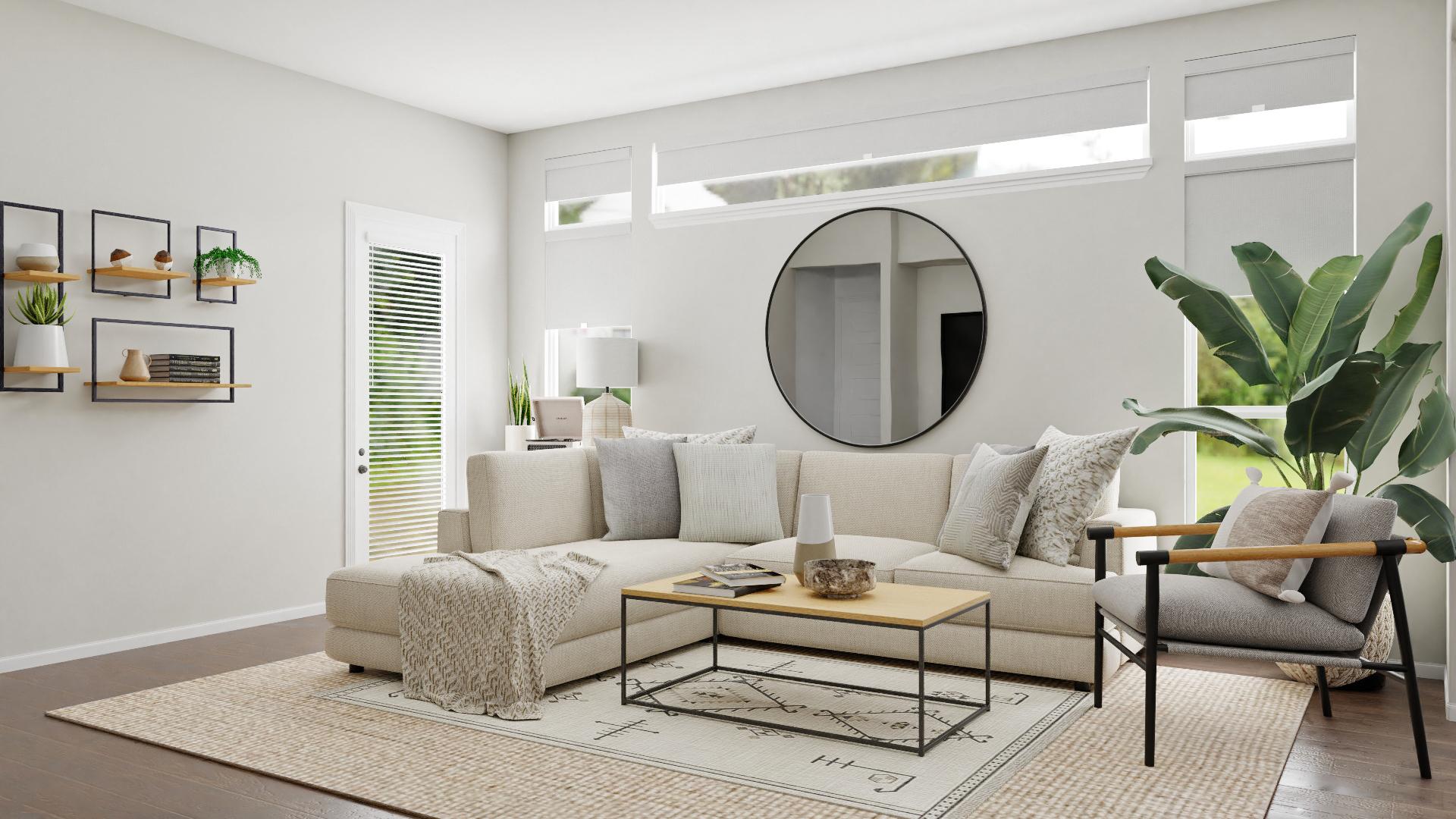 A Classic Airy Living Room Style That Inspires Calmness