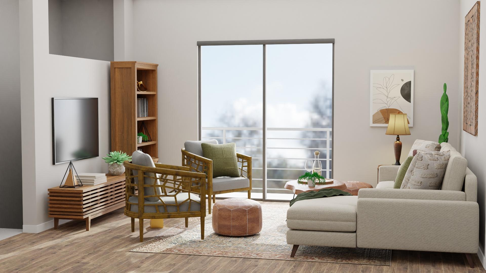 A Pinterest-Worthy Intriguing Open Living Room