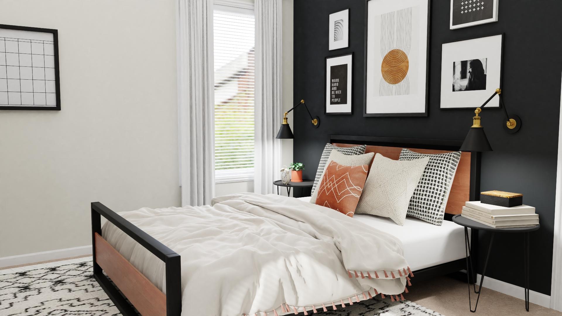 Mid-Century Multi-Functional Guest Room