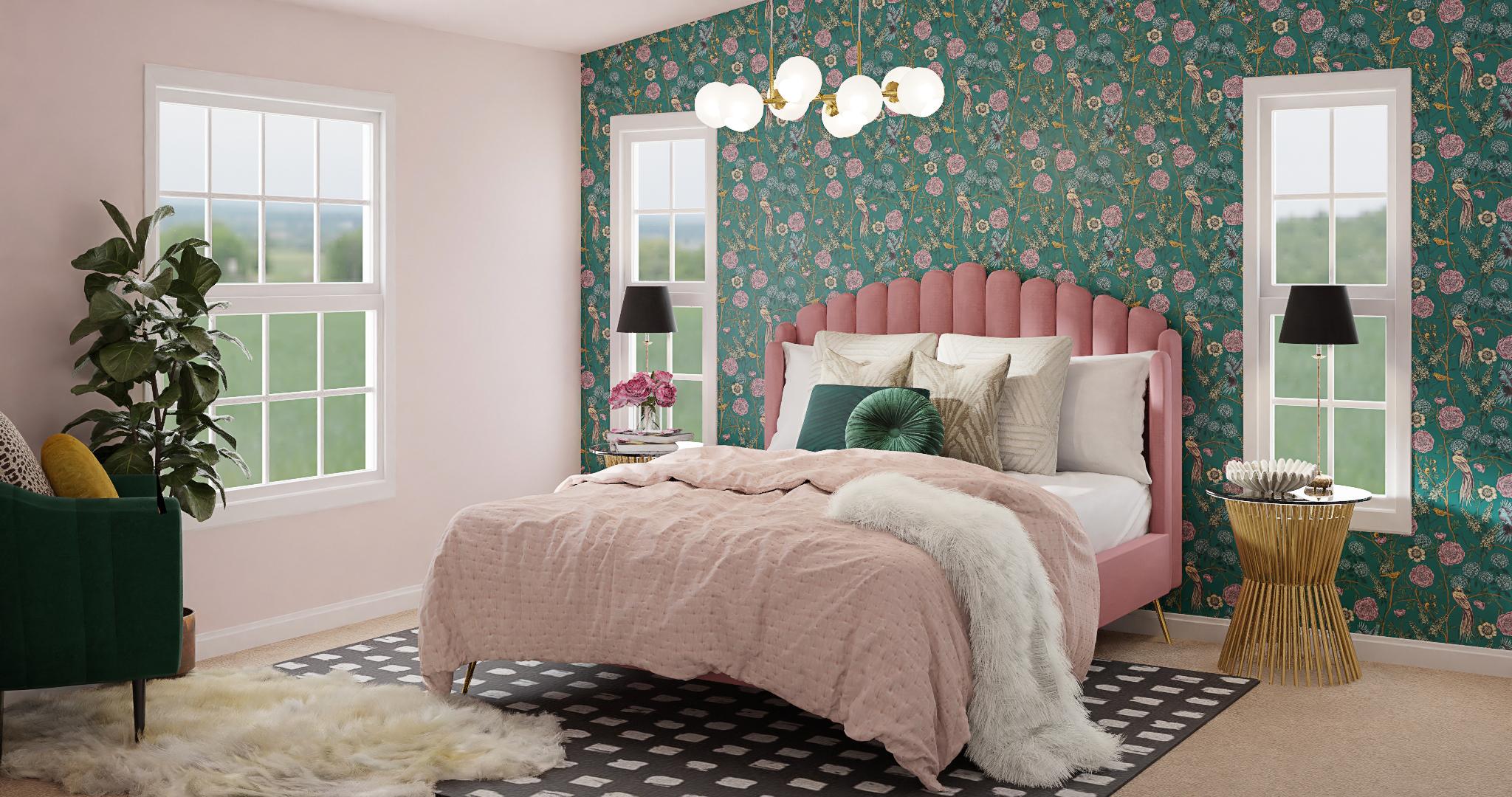 One for the Ages: A Bold Art Deco Bedroom