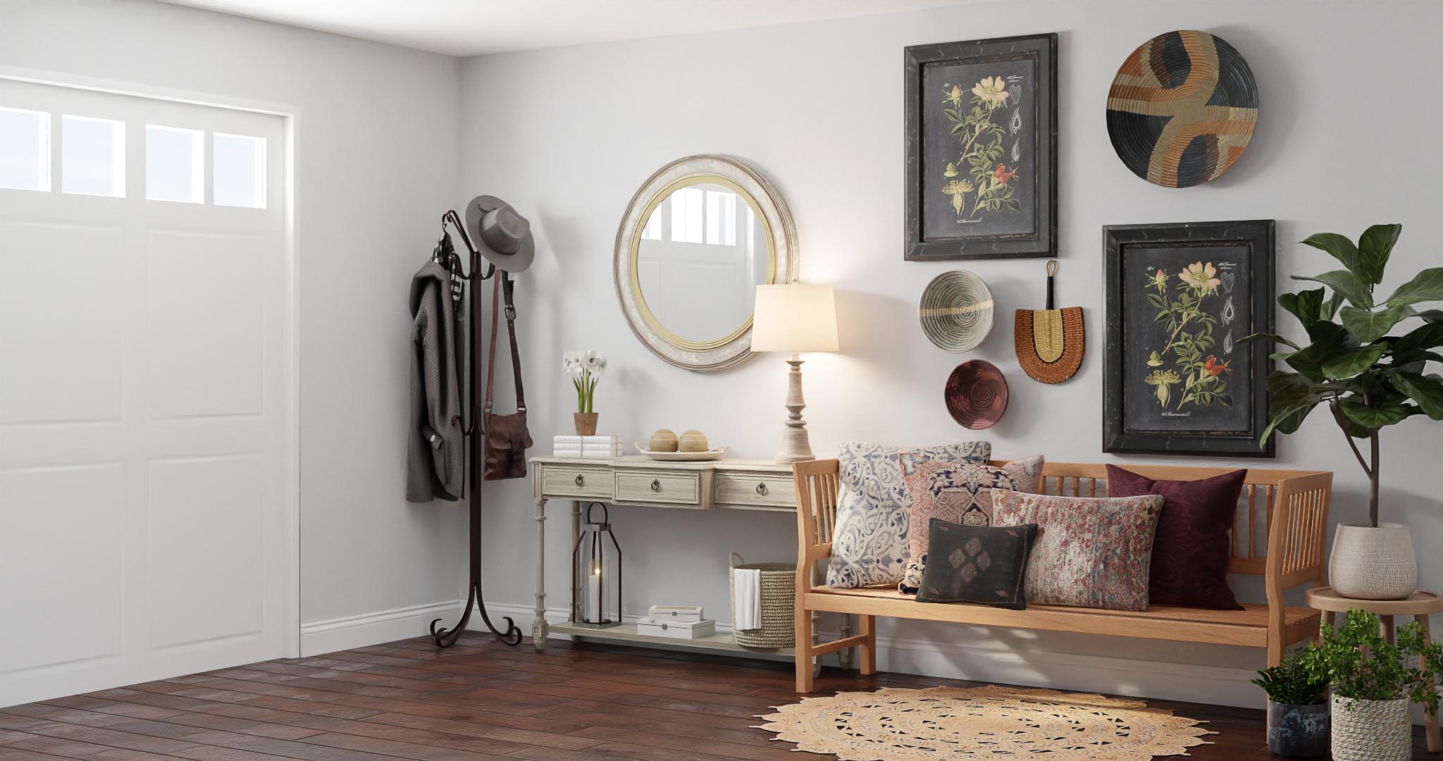 Vintage Entryway For A Dreamy Welcome