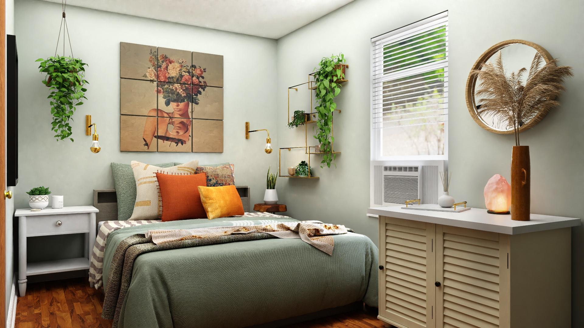 Colorful Boho Bedroom With Eclectic Vibes