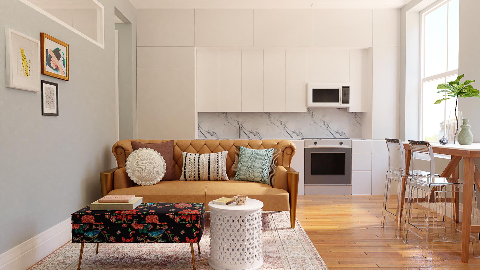An Eclectic Studio With Retro Vibes