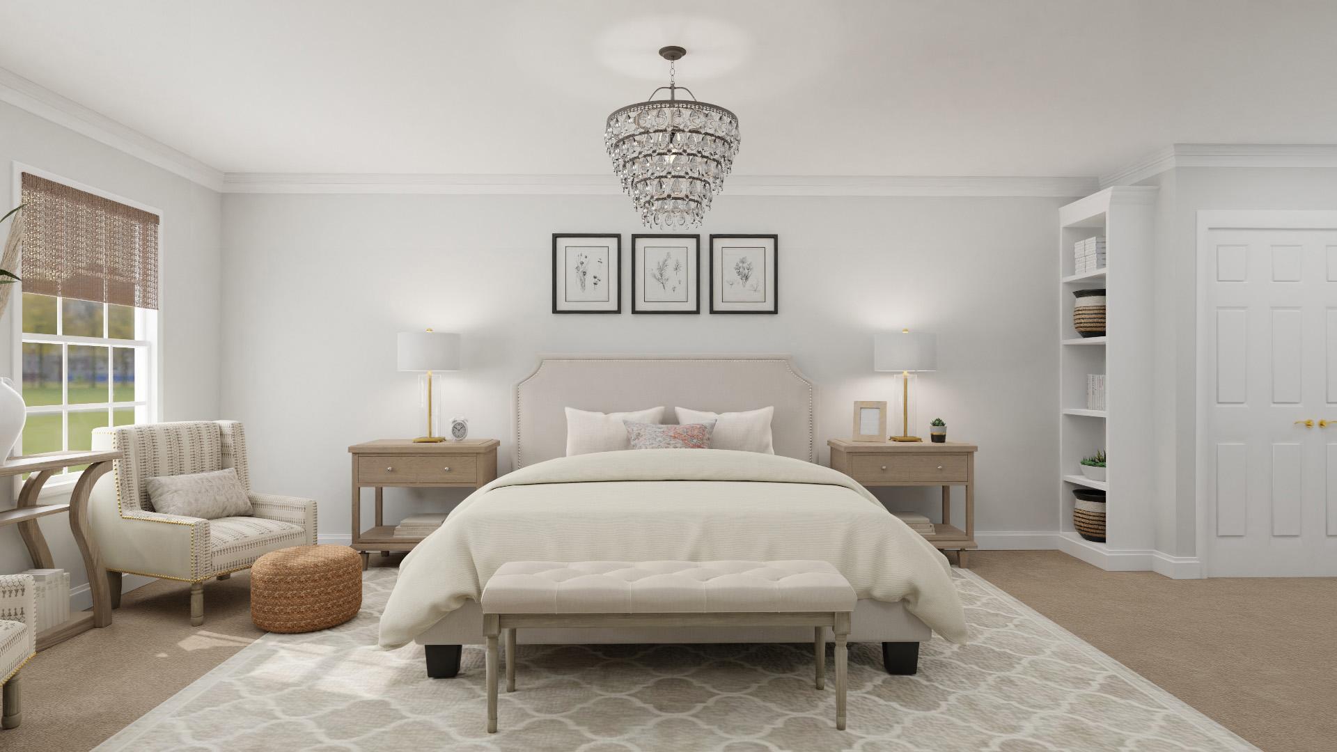 A Romantic French Country Bedroom