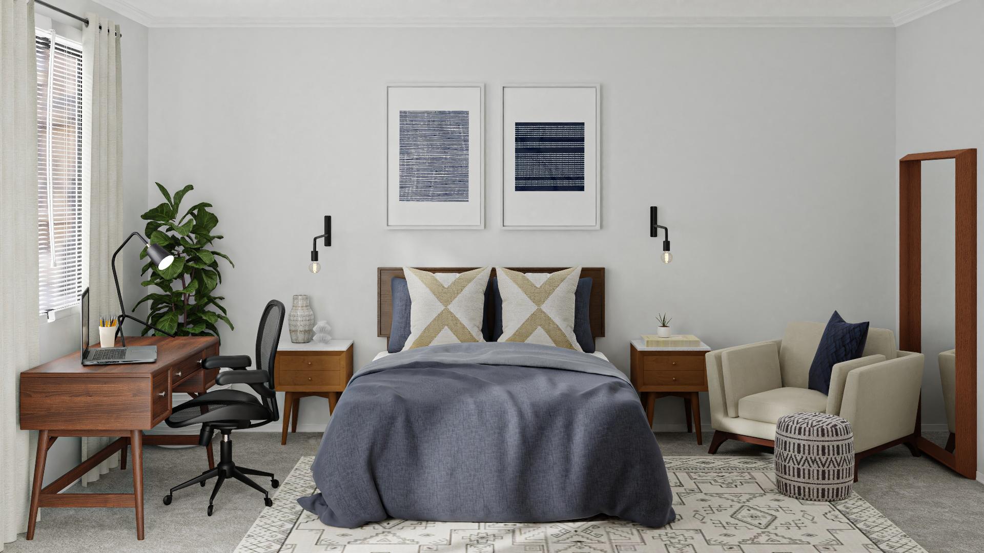 A Very Cool Industrial Bedroom Designed For A Teen