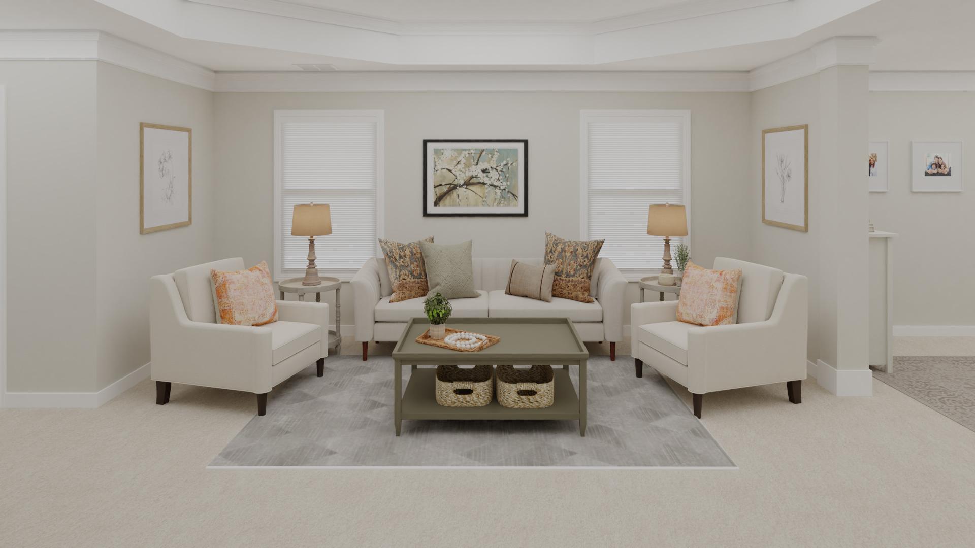 A Transitional Boho Studio Fit For Aged Folks