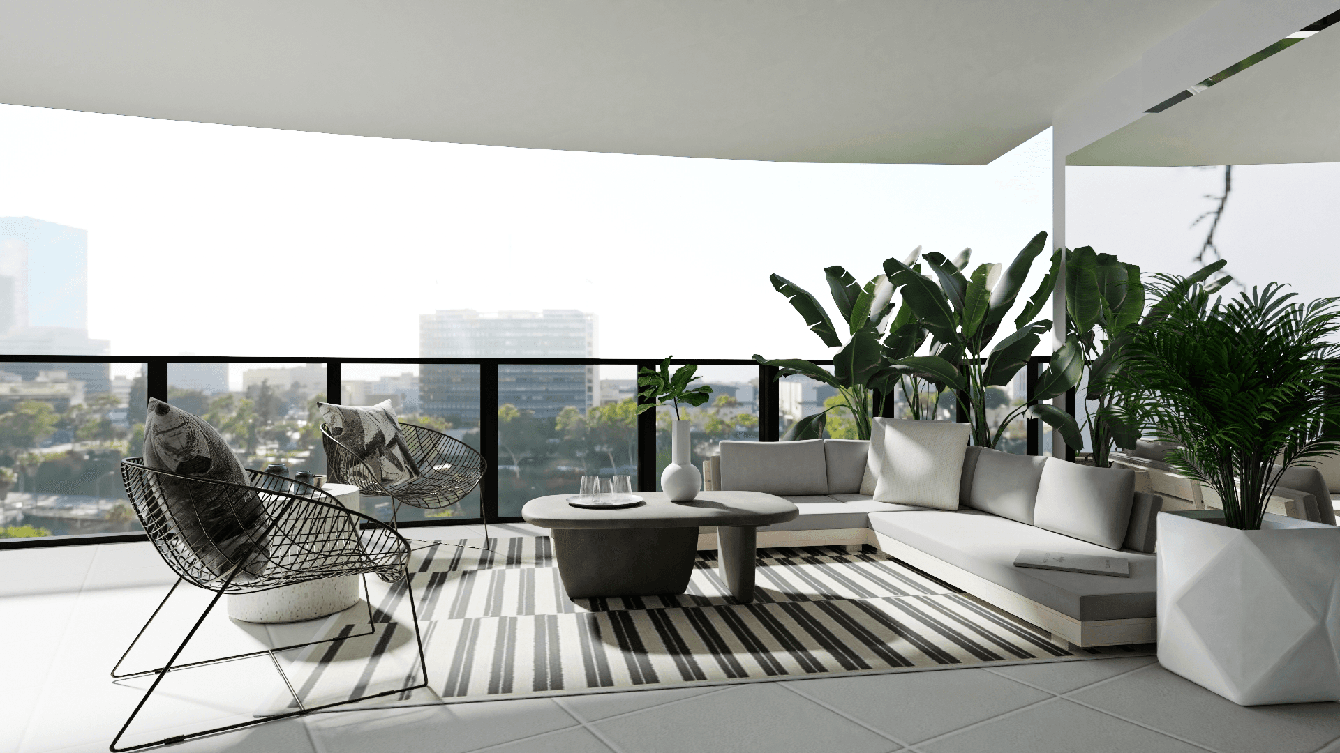  Stylish & Modern: An Outdoor Living-Dining Room
