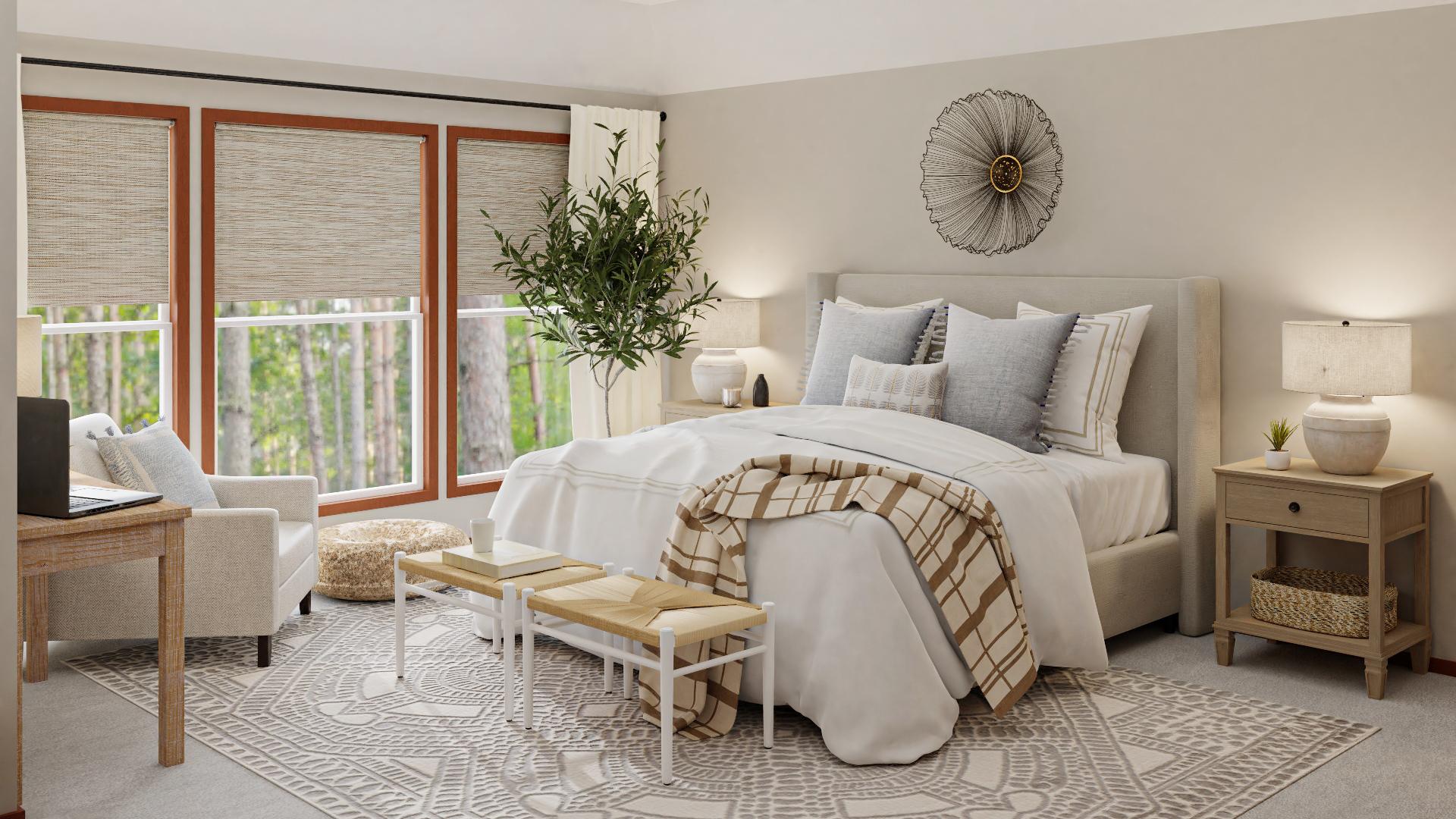 Calm and Coastal: A Perfect Boho Bedroom 