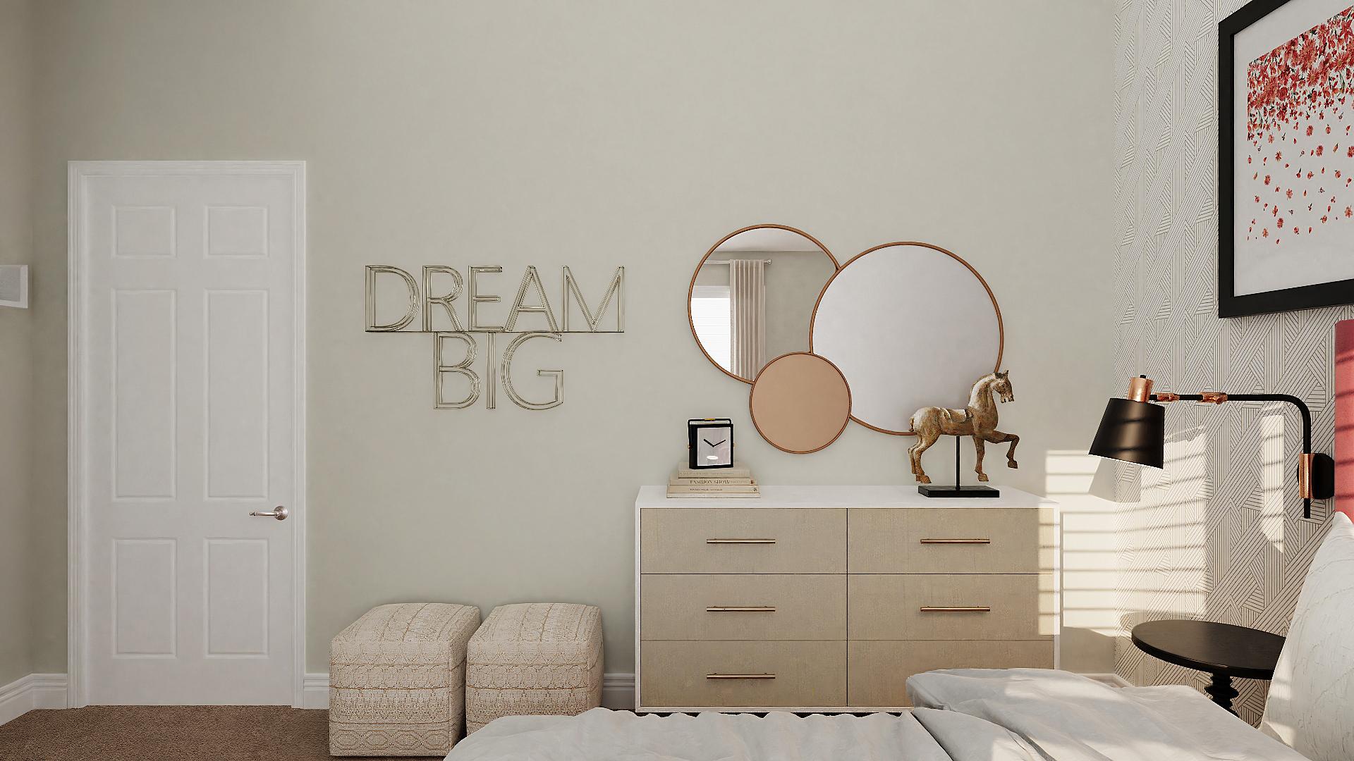 An Eclectic Bedroom With A Personal Touch