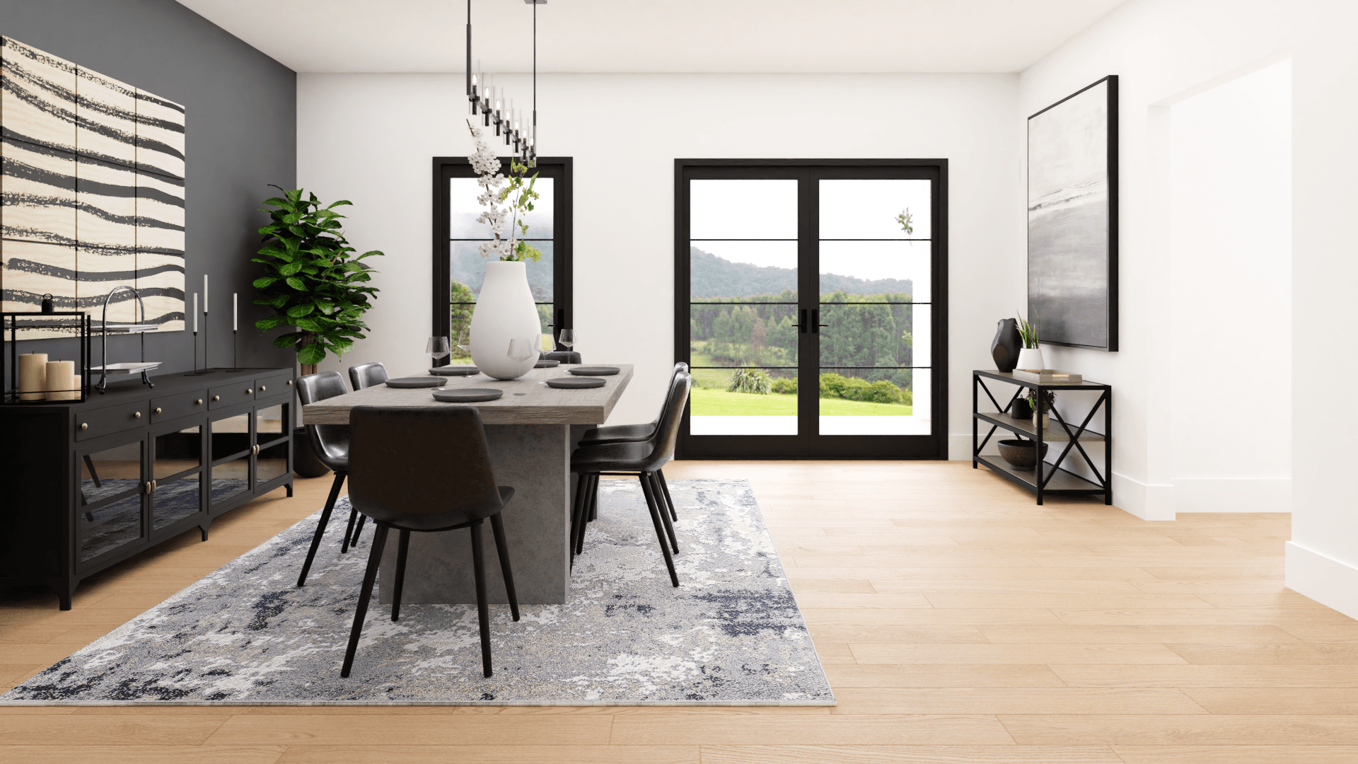 An Industrial Dining Room Perfect For Brunches 