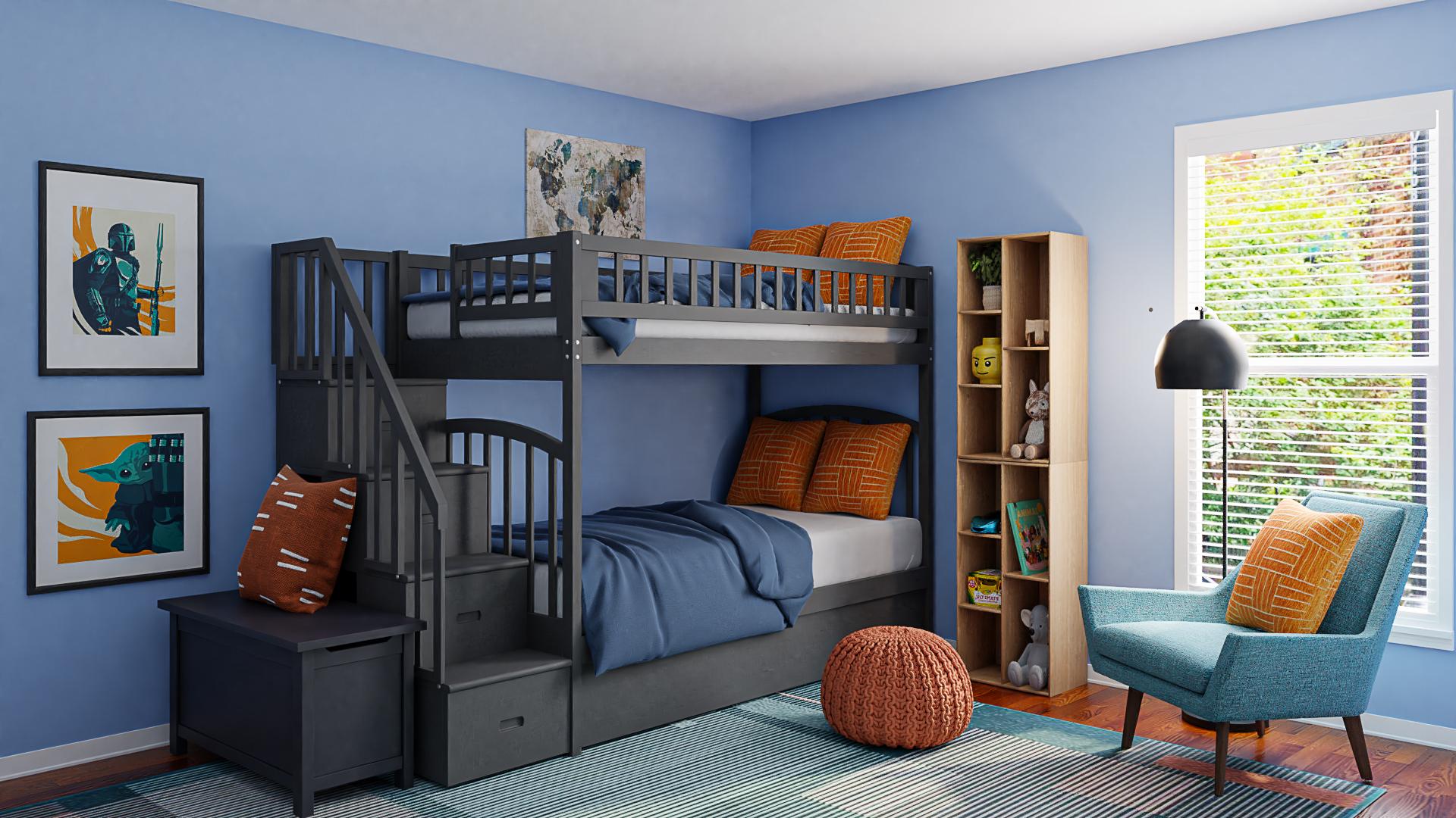 A Star Wars Mid-Century Modern Kid’s Bedroom