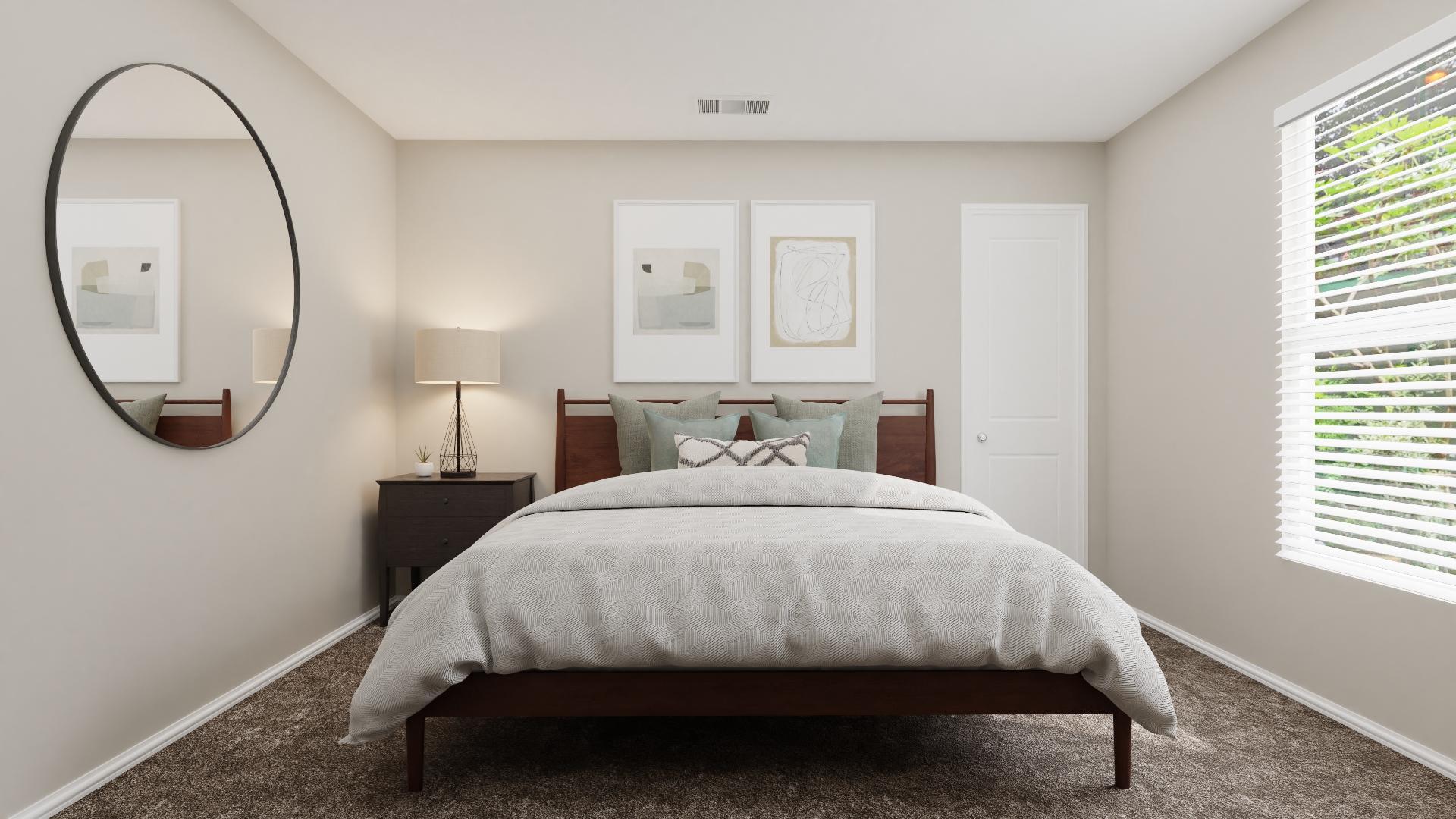 Simple Yet Refined: A Mid-Century Bedroom 