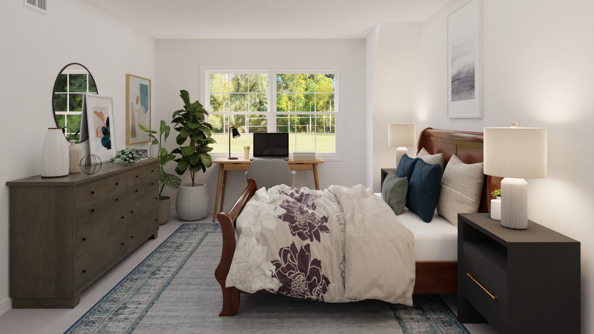 Bohemian Bedroom With A Traditional Twist