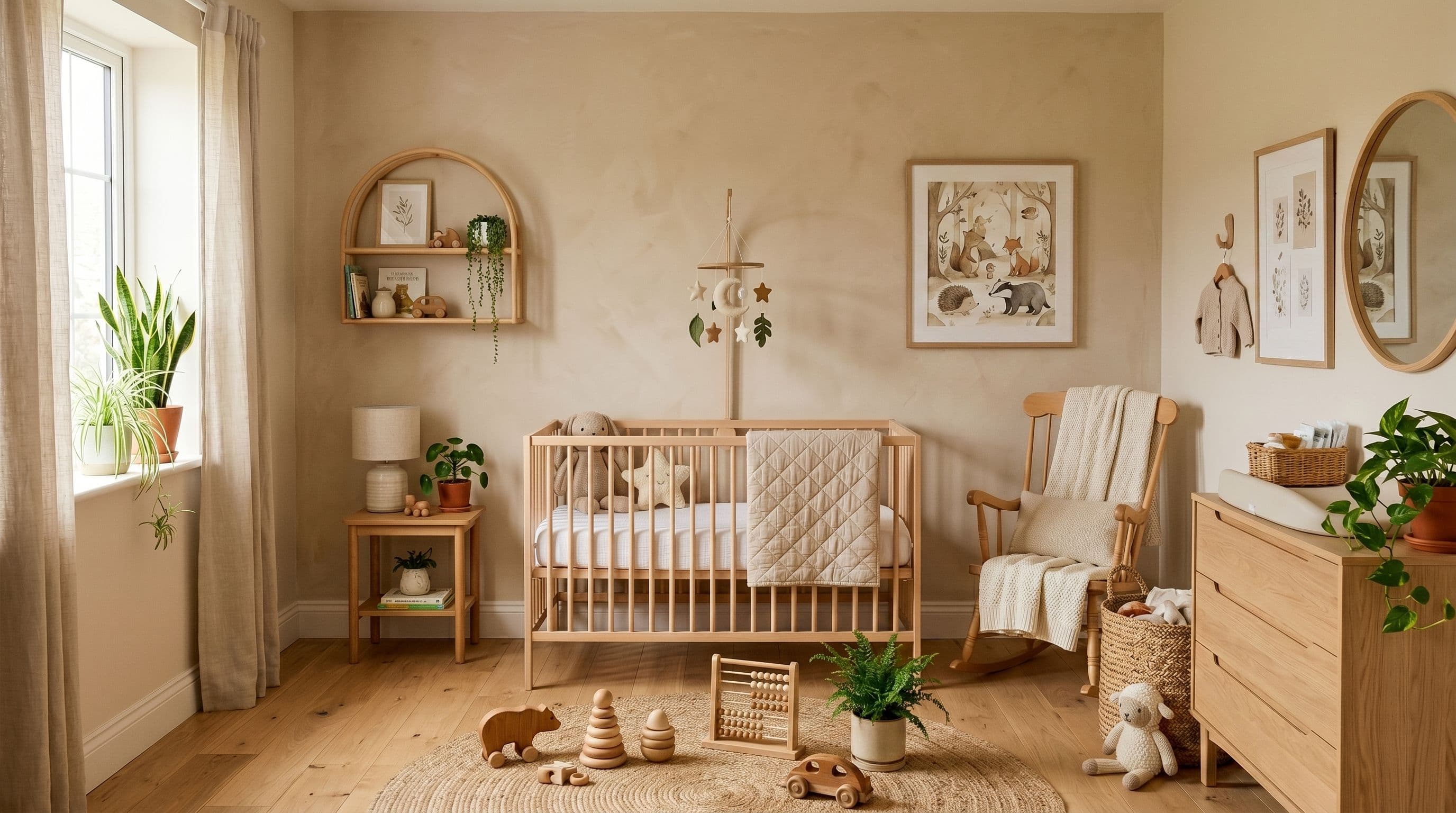 Nursery Rooms designed by Spacejoy